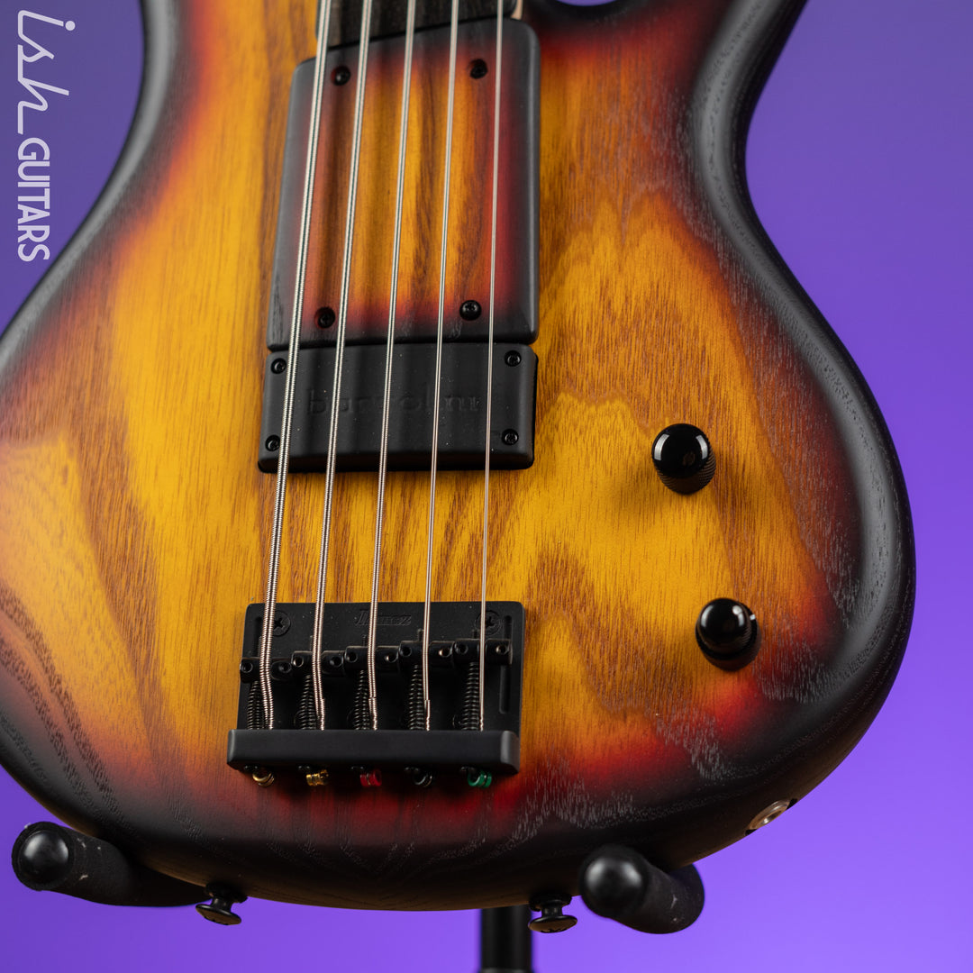 Ibanez GWB205 Gary Willis Signature 5-String Fretless Bass Tequila Sunrise Flat
