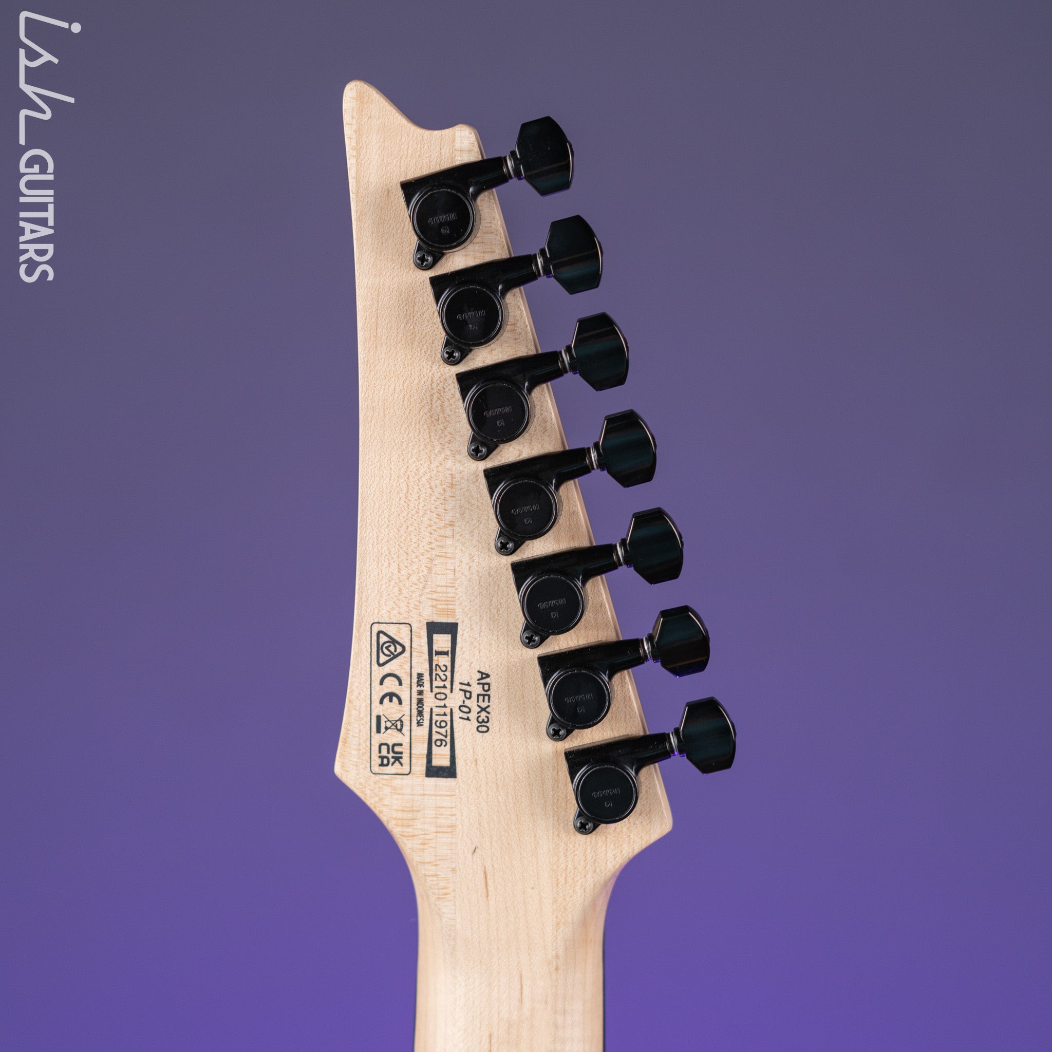 Ibanez Munky APEX30 Signature 7-String Electric Guitar Metallic
