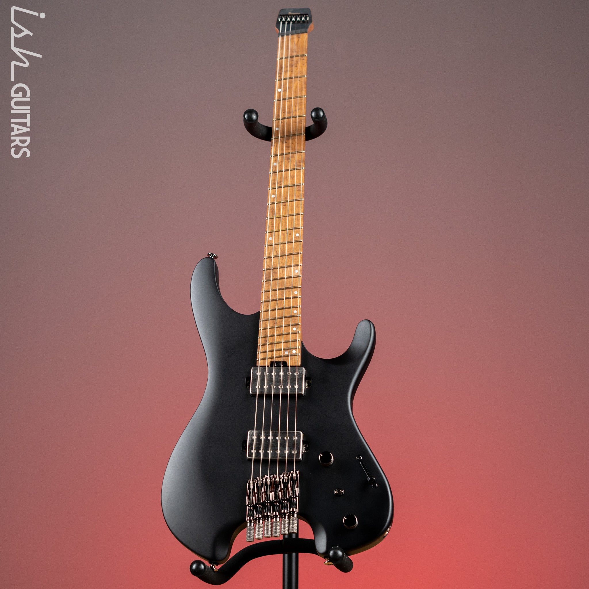 Ibanez QX52 Electric Guitar Flat Black – Ish Guitars
