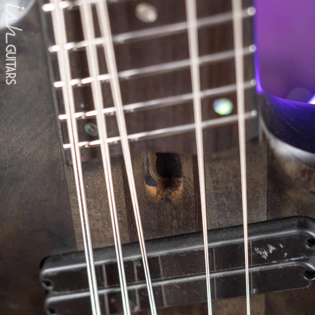 Ibanez BTB805MS 5-String Bass Transparent Gray Flat Demo
