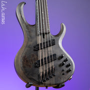 Ibanez BTB805MS 5-String Bass Transparent Gray Flat Demo