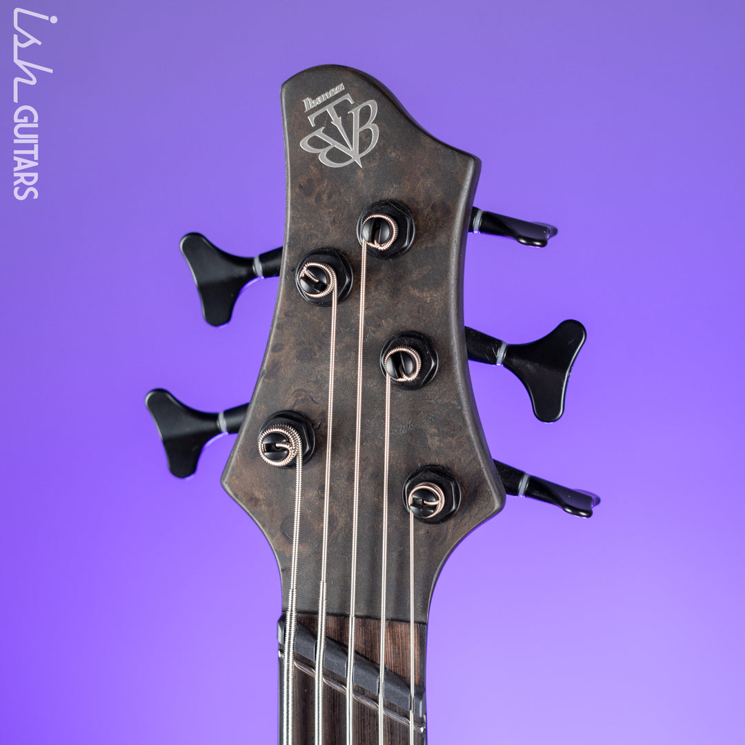 Ibanez BTB805MS 5-String Bass Transparent Gray Flat Demo