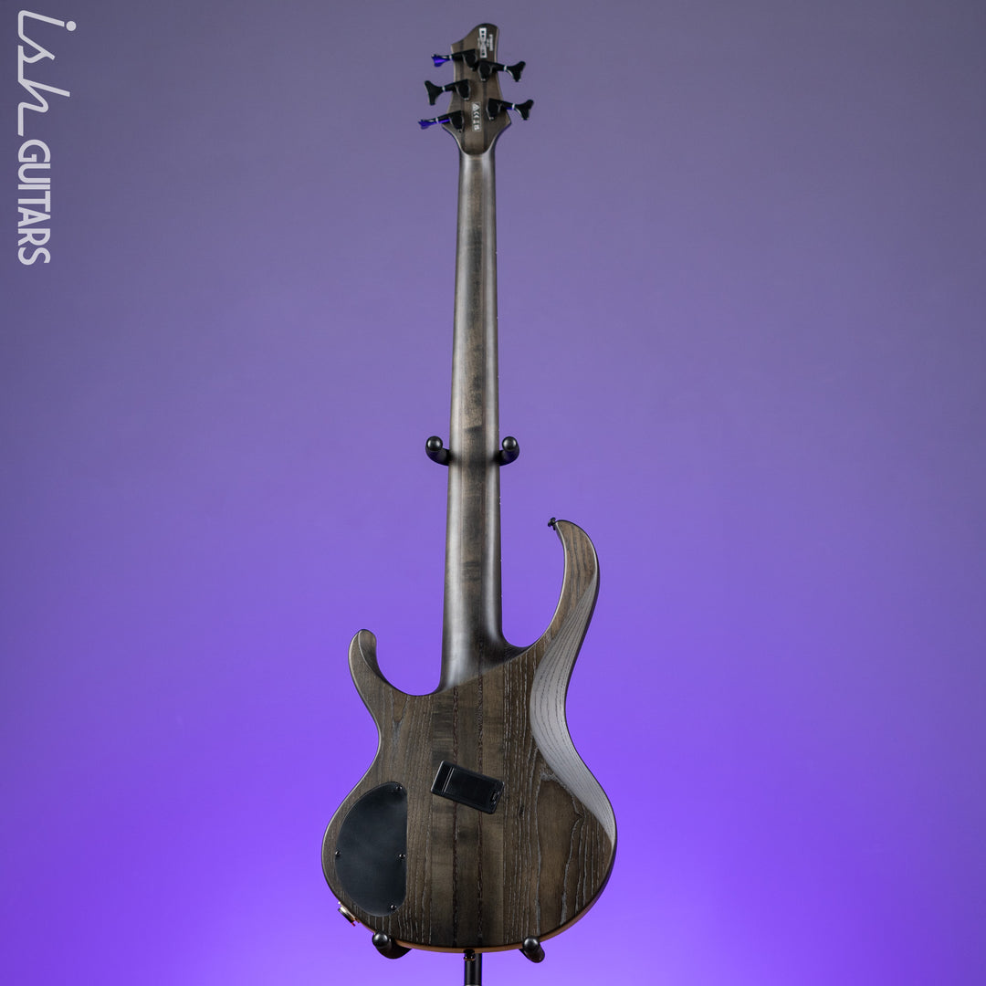 Ibanez BTB805MS 5-String Bass Transparent Gray Flat Demo