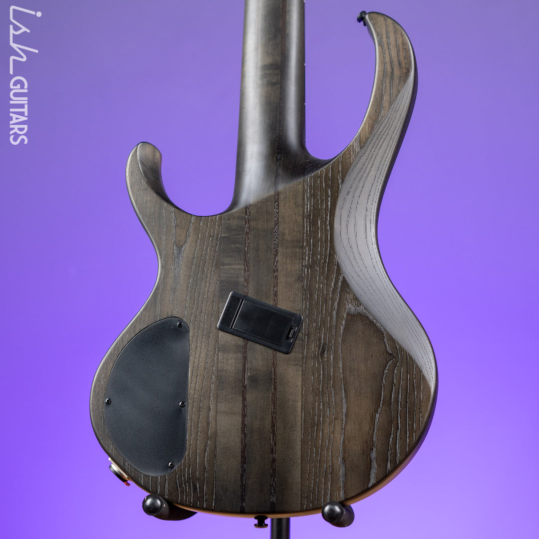 Ibanez BTB805MS 5-String Bass Transparent Gray Flat Demo