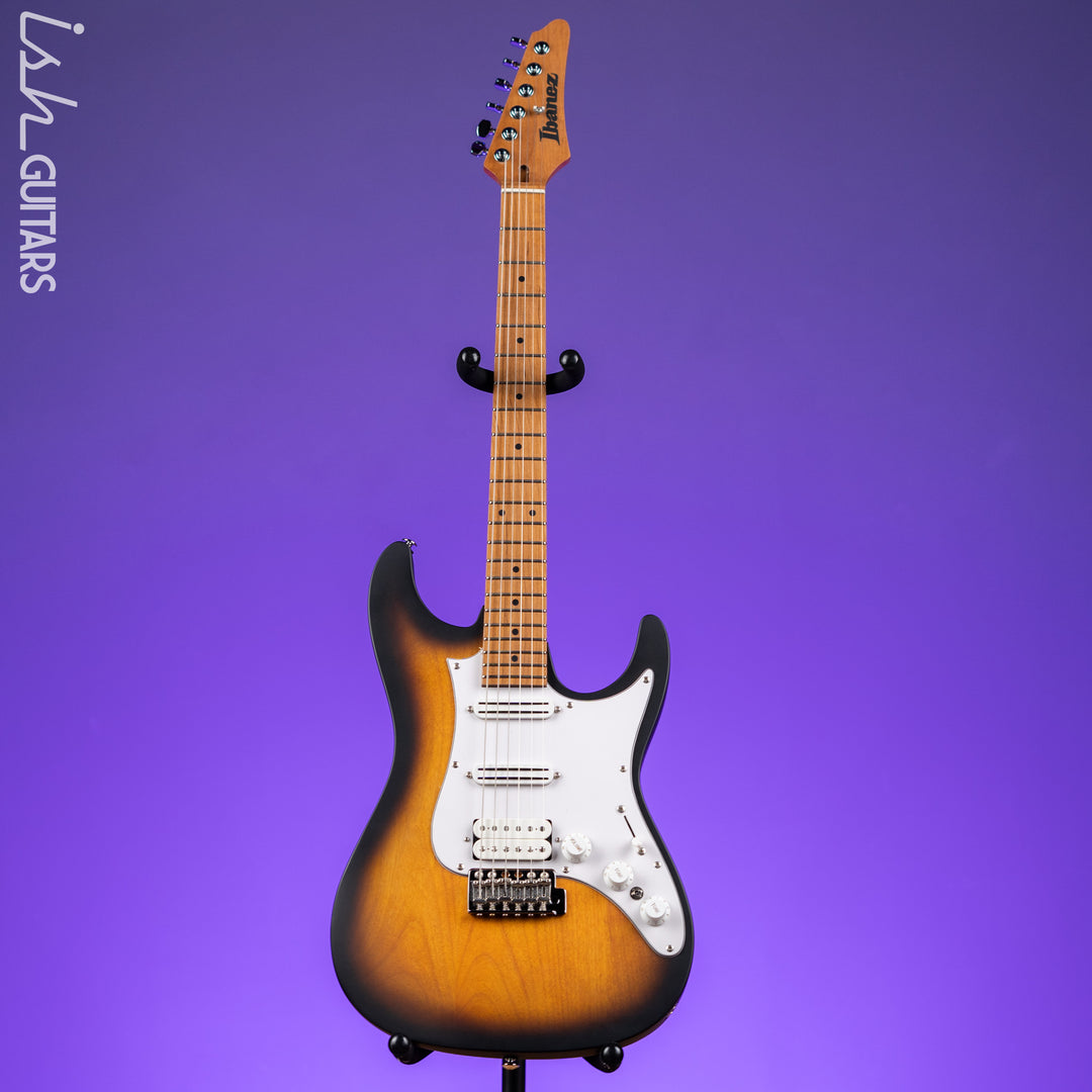 Ibanez ATZ10P Andy Timmons Signature Premium Electric Guitar Sunburst Matte Demo