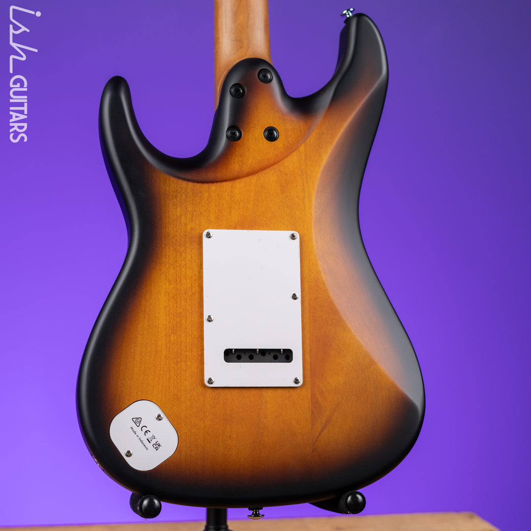 Ibanez ATZ10P Andy Timmons Signature Premium Electric Guitar Sunburst Matte Demo