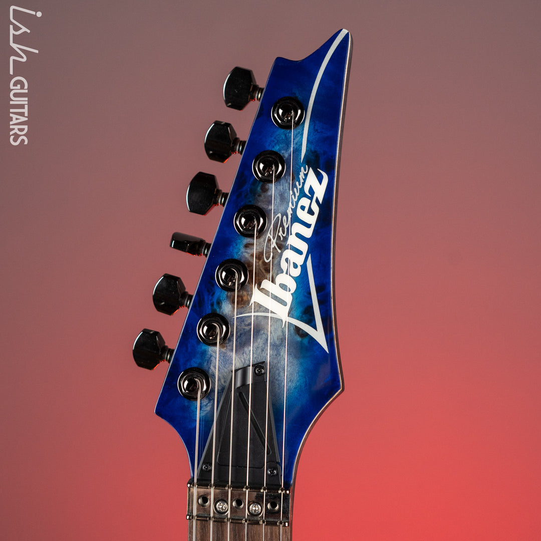 Ibanez S1070PBZ Premium Electric Guitar Cerulean Blue Burst