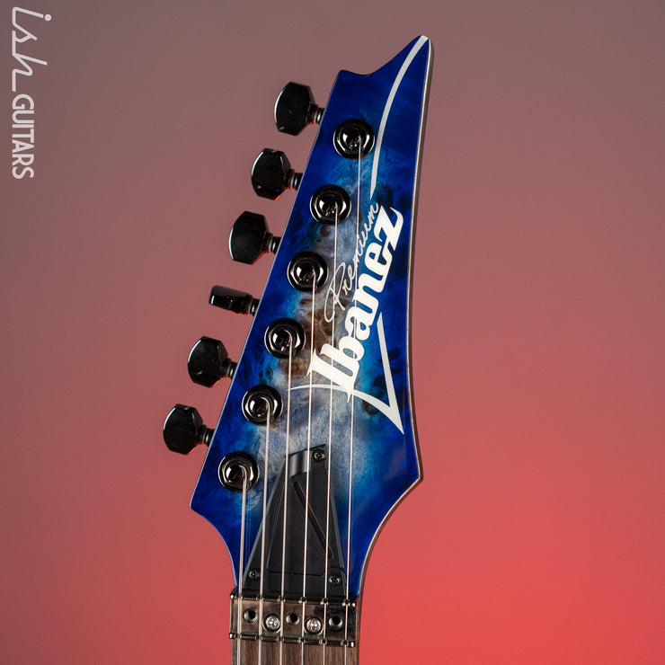 Ibanez S1070PBZ Premium Electric Guitar Cerulean Blue Burst