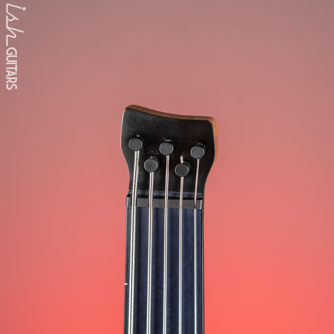 Ibanez EHB1005F Standard 5-String Fretless Multi-Scale Bass Arctic Ocean Matte Demo