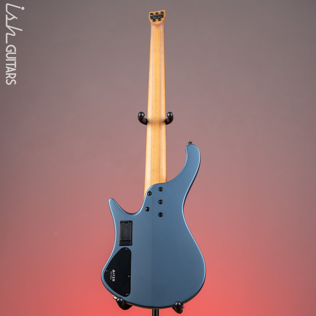 Ibanez EHB1005F Standard 5-String Fretless Multi-Scale Bass Arctic Ocean Matte Demo