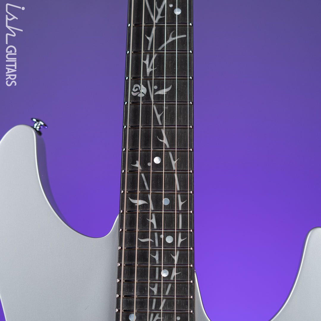 Ibanez TOD10 Tim Henson Signature Electric Guitar Classic Silver