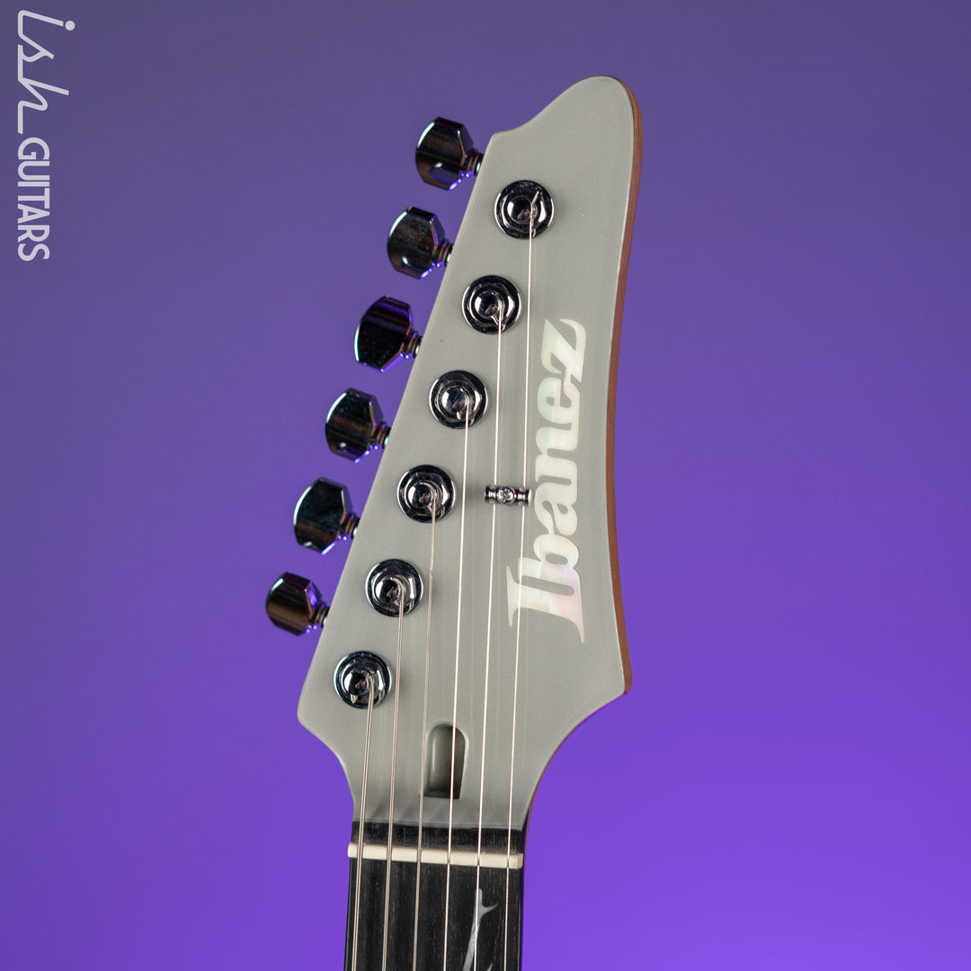 Ibanez TOD10 Tim Henson Signature Electric Guitar Classic Silver Demo