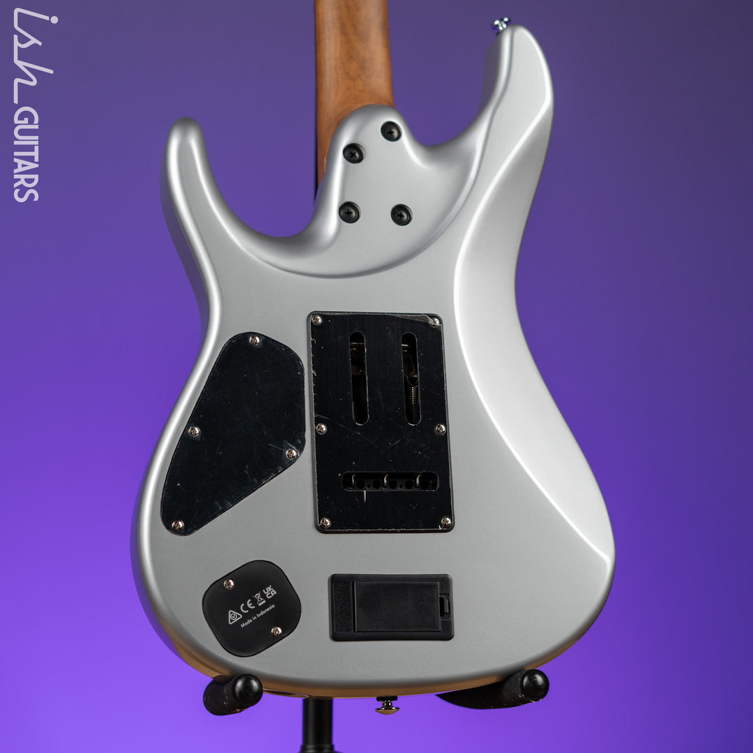 Ibanez TOD10 Tim Henson Signature Electric Guitar Classic Silver Demo