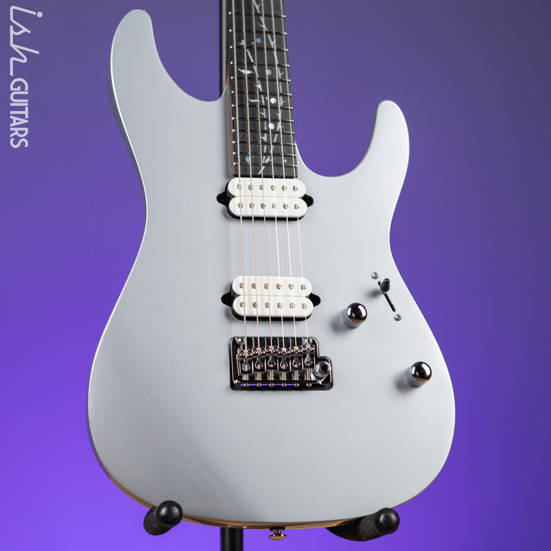 Ibanez TOD10 Tim Henson Signature Electric Guitar Classic Silver