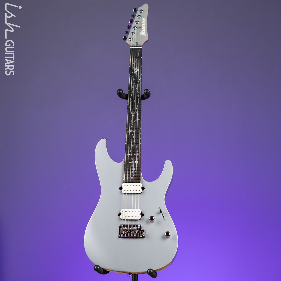 Ibanez TOD10 Tim Henson Signature Electric Guitar Classic Silver