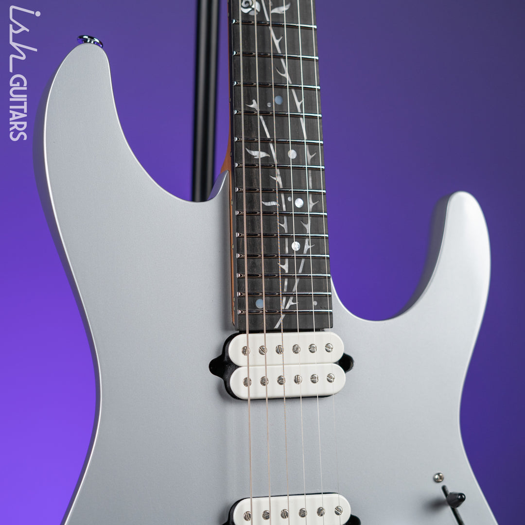 Ibanez TOD10 Tim Henson Signature Electric Guitar Classic Silver