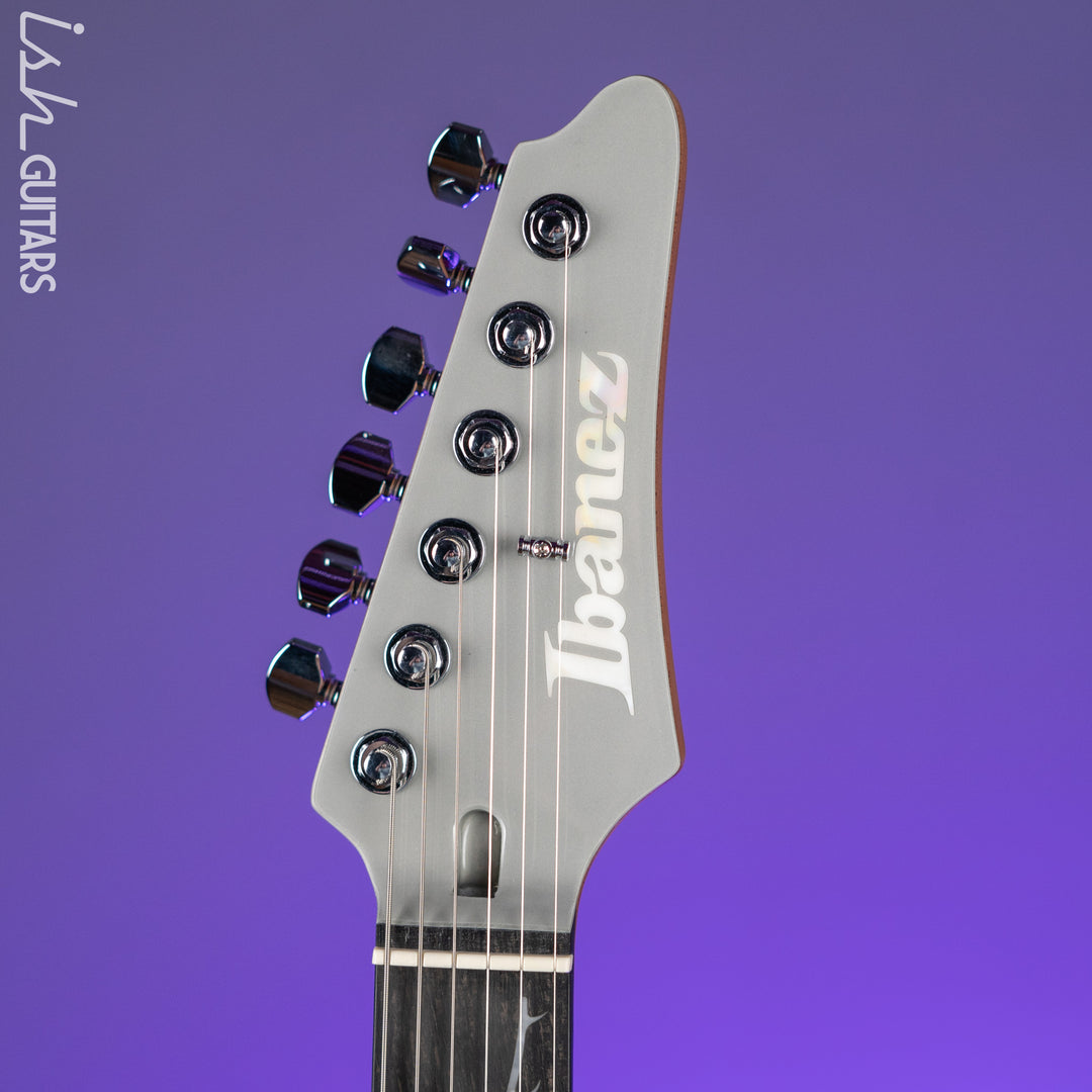 Ibanez TOD10 Tim Henson Signature Electric Guitar Classic Silver