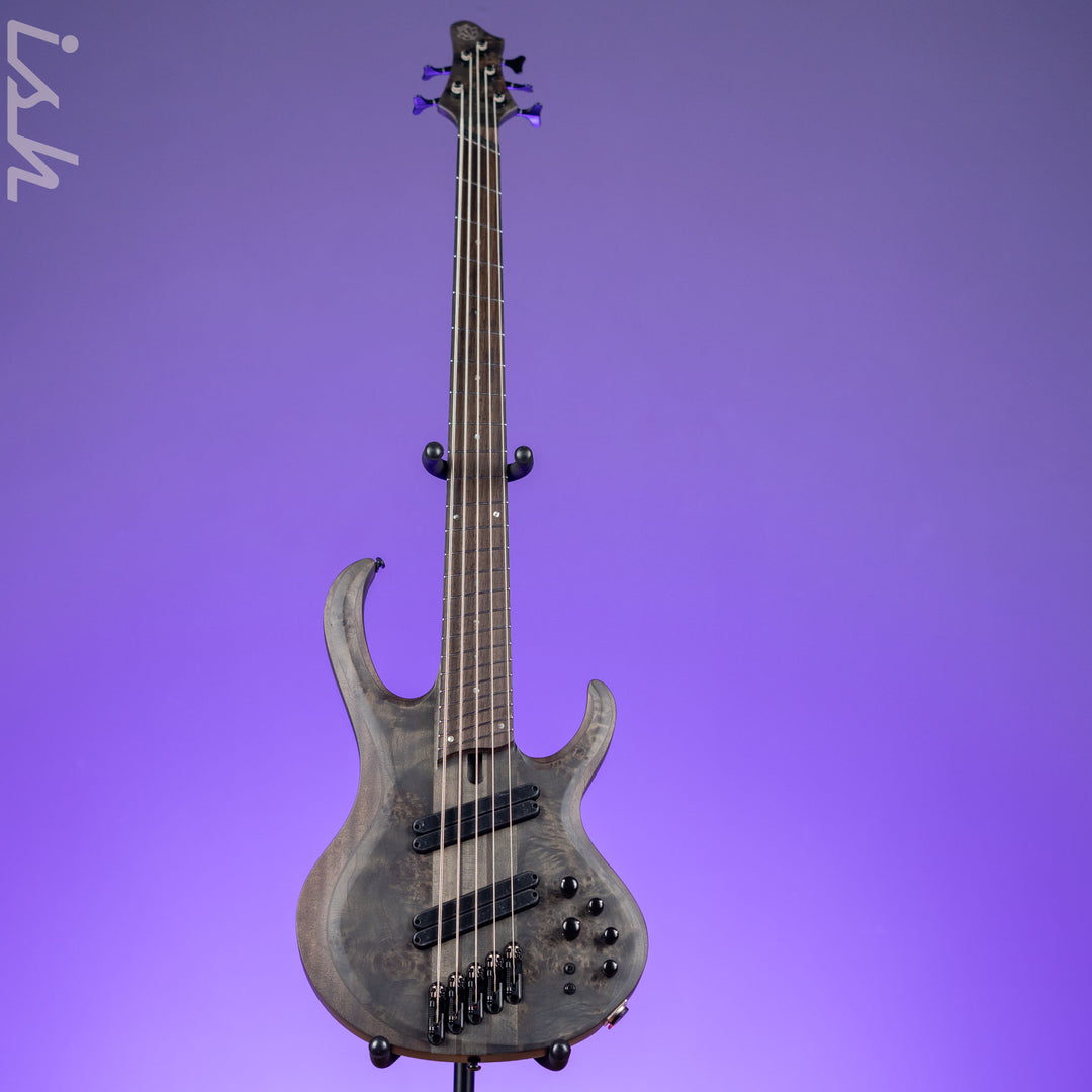 Ibanez BTB805MS Multi-Scale 5-String Bass Transparent Grey Flat