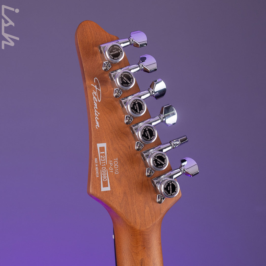 Ibanez TOD10 Tim Henson Signature Electric Guitar Classic Silver Demo