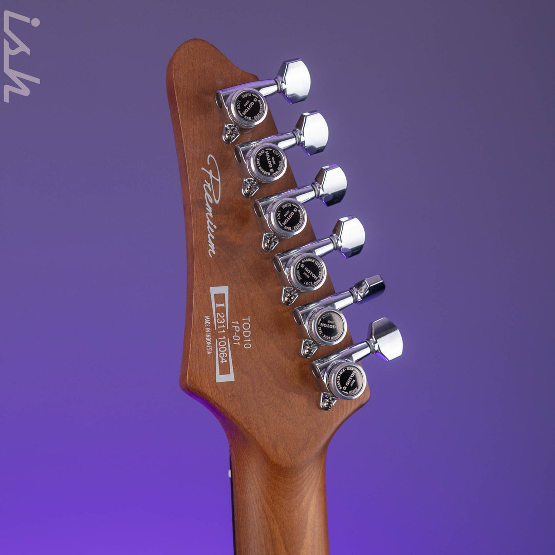 Ibanez Premium TOD10 Tim Henson Signature Electric Guitar Classic Silver Demo