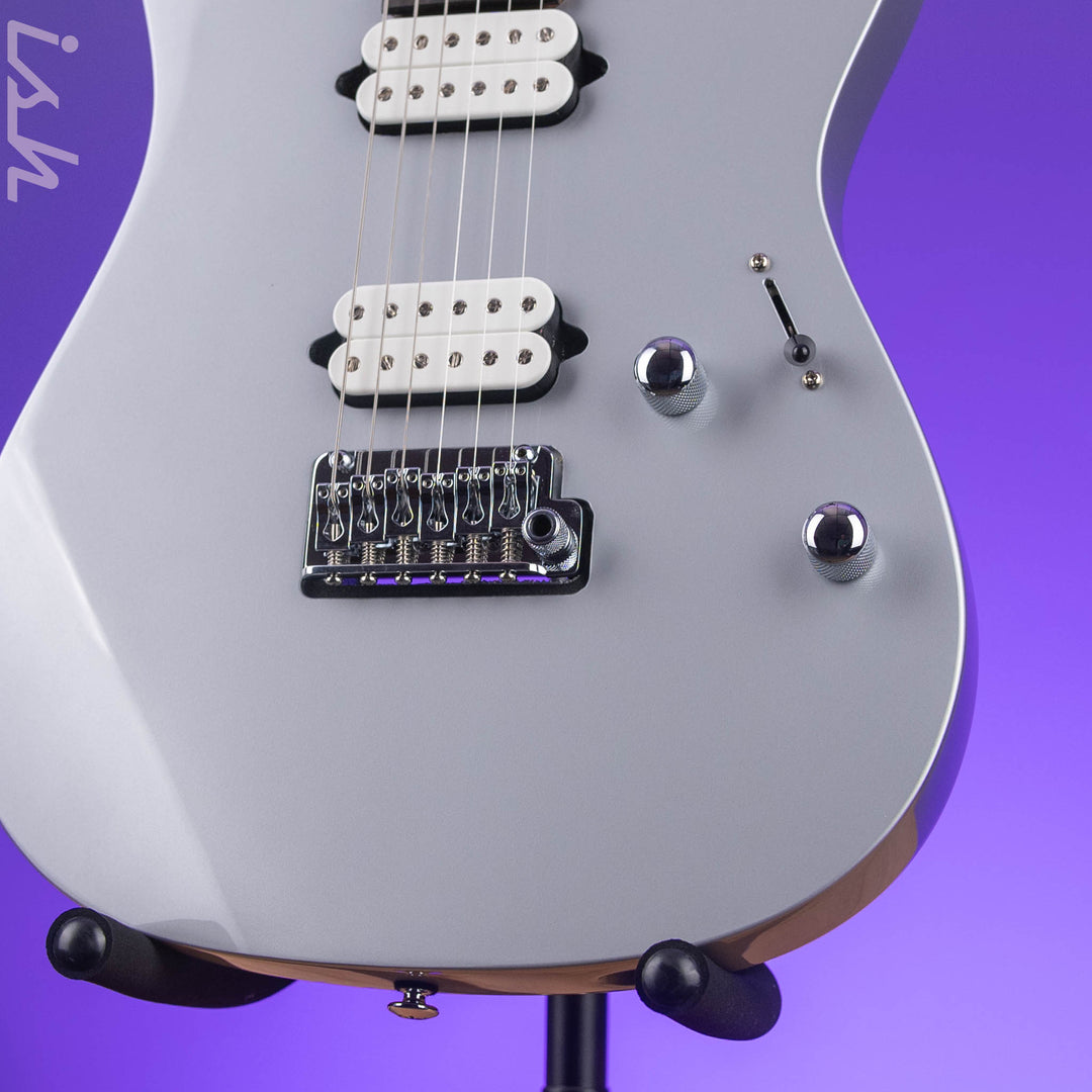 Ibanez Premium TOD10 Tim Henson Signature Electric Guitar Classic Silver Demo