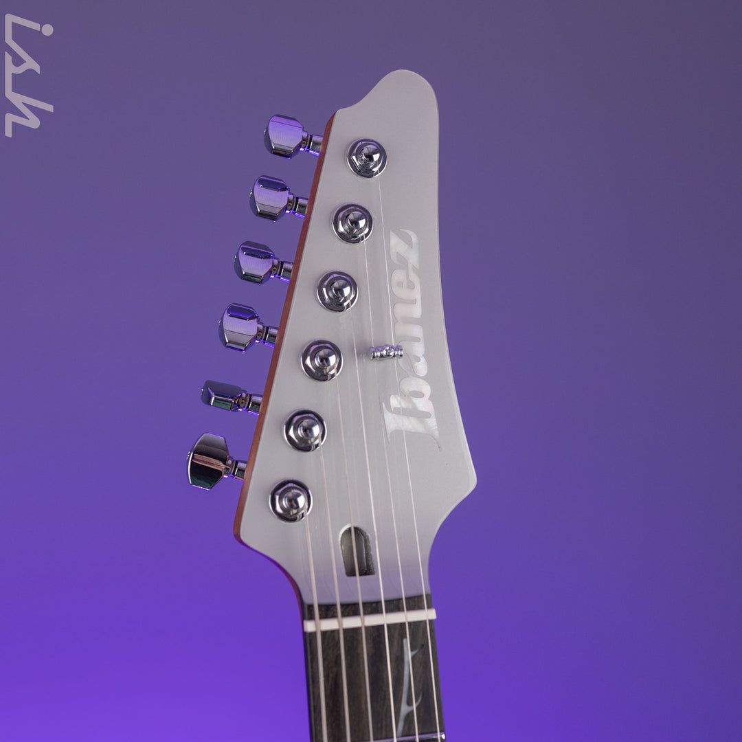 Ibanez Premium TOD10 Tim Henson Signature Electric Guitar Classic Silver Demo