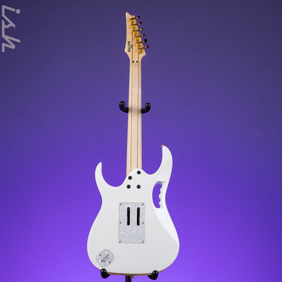 Ibanez Premium JEM7VP Steve Vai Signature Electric Guitar White