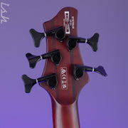 Ibanez BTB Bass Workshop Multi-Scale 5-String Bass Natural Browned Burst Flat Demo