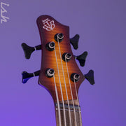 Ibanez BTB Bass Workshop Multi-Scale 5-String Bass Natural Browned Burst Flat Demo
