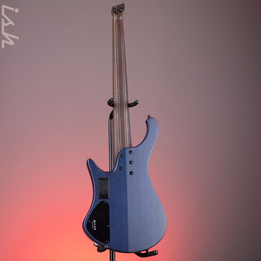 Ibanez EHB1505MS Multi-Scale Headless Bass Pacific Blue Burst Flat Demo