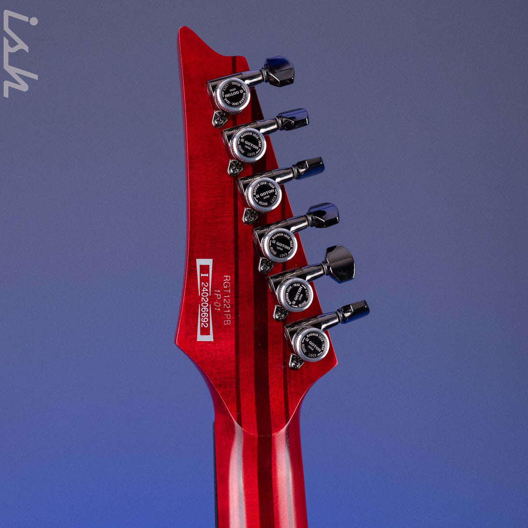 Ibanez Premium RGT1221PB Electric Guitar Stained Wine Red Demo