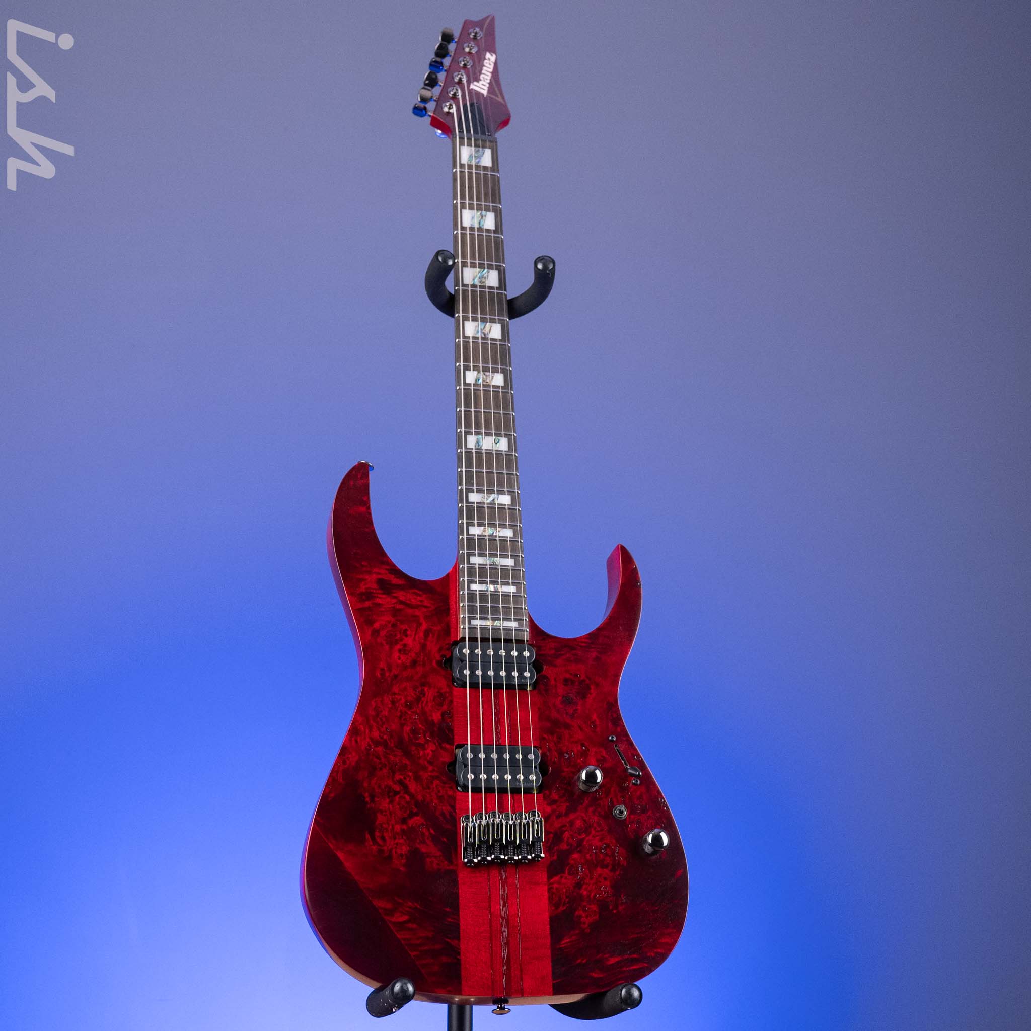 Ibanez Premium RGT1221PB Electric Guitar Stained Wine Red Demo