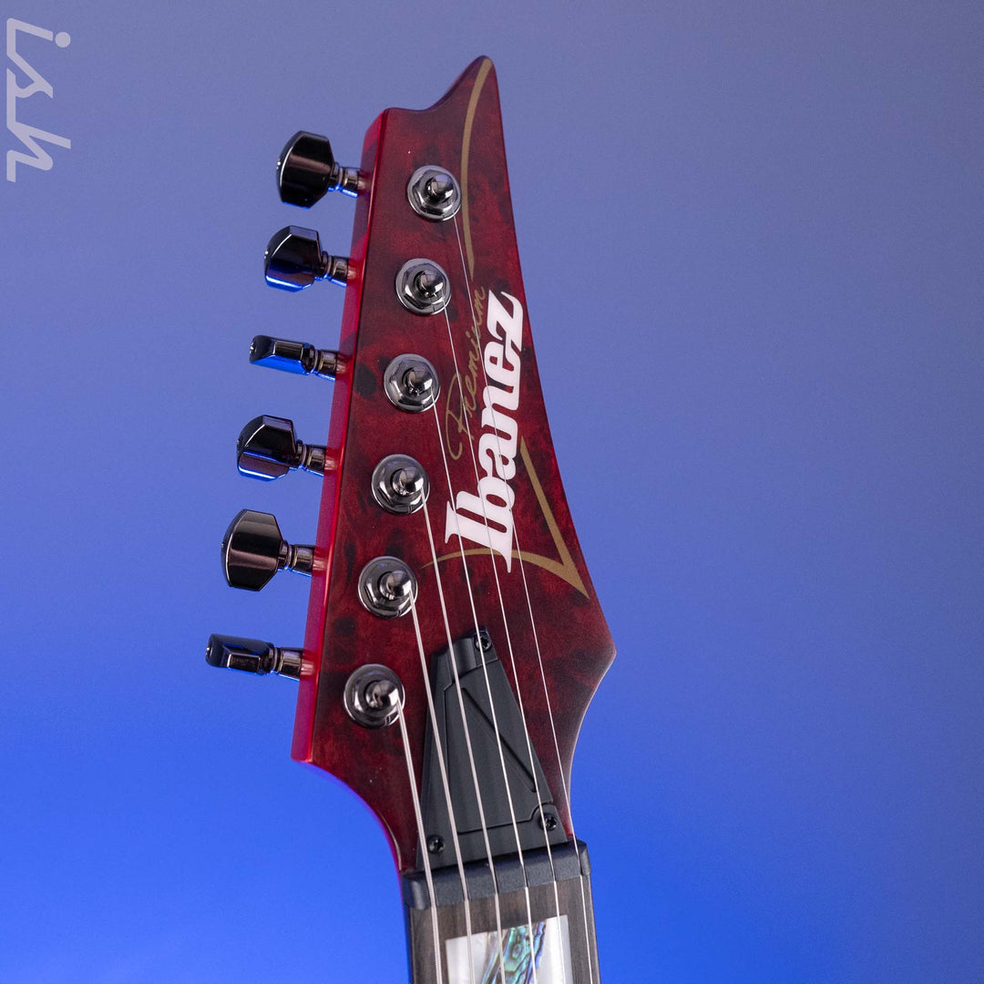 Ibanez Premium RGT1221PB Electric Guitar Stained Wine Red Demo