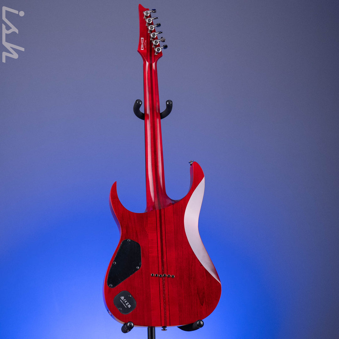 Ibanez Premium RGT1221PB Electric Guitar Stained Wine Red Demo