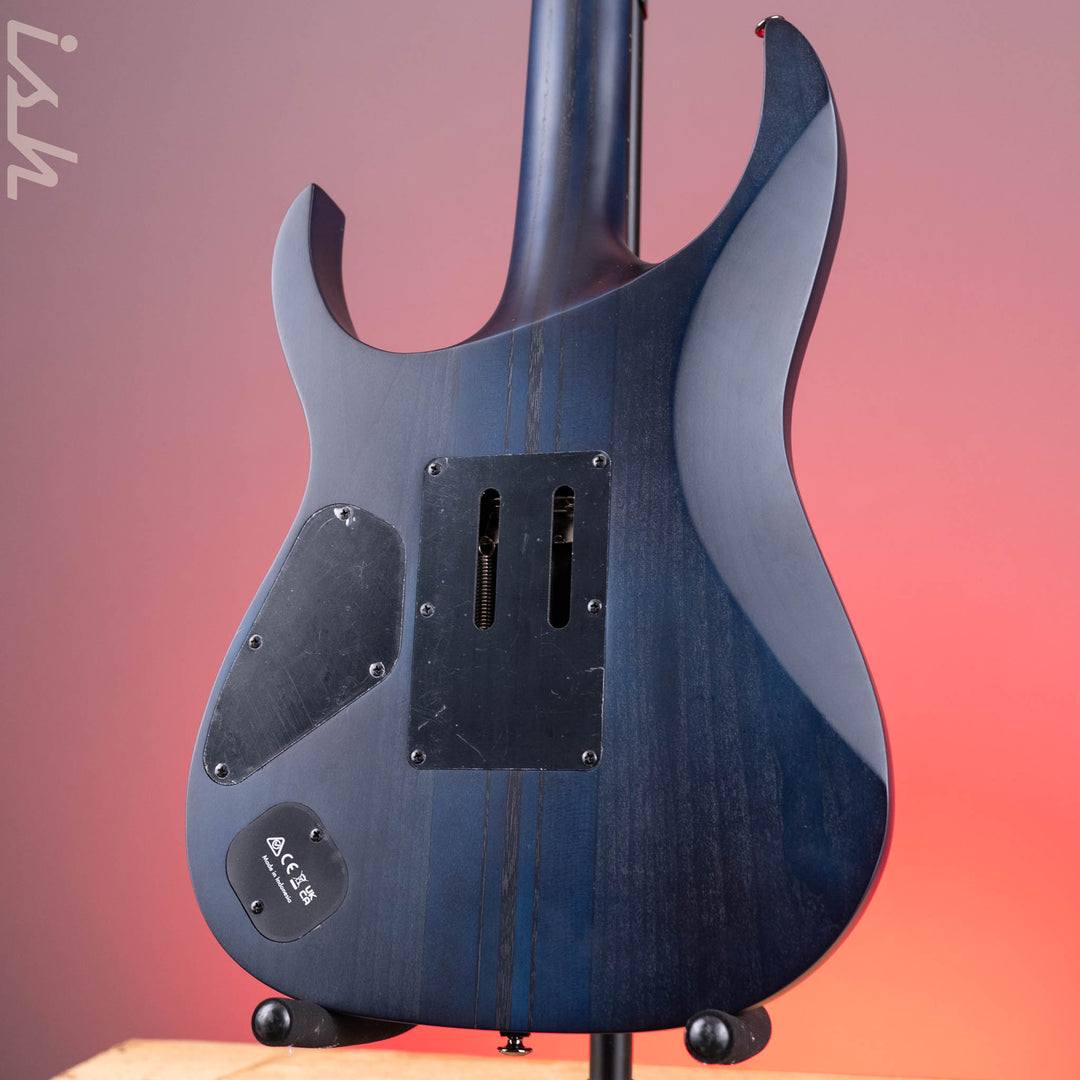 Ibanez Premium RGT1270PB Electric Guitar Blue Starburst Flat Demo