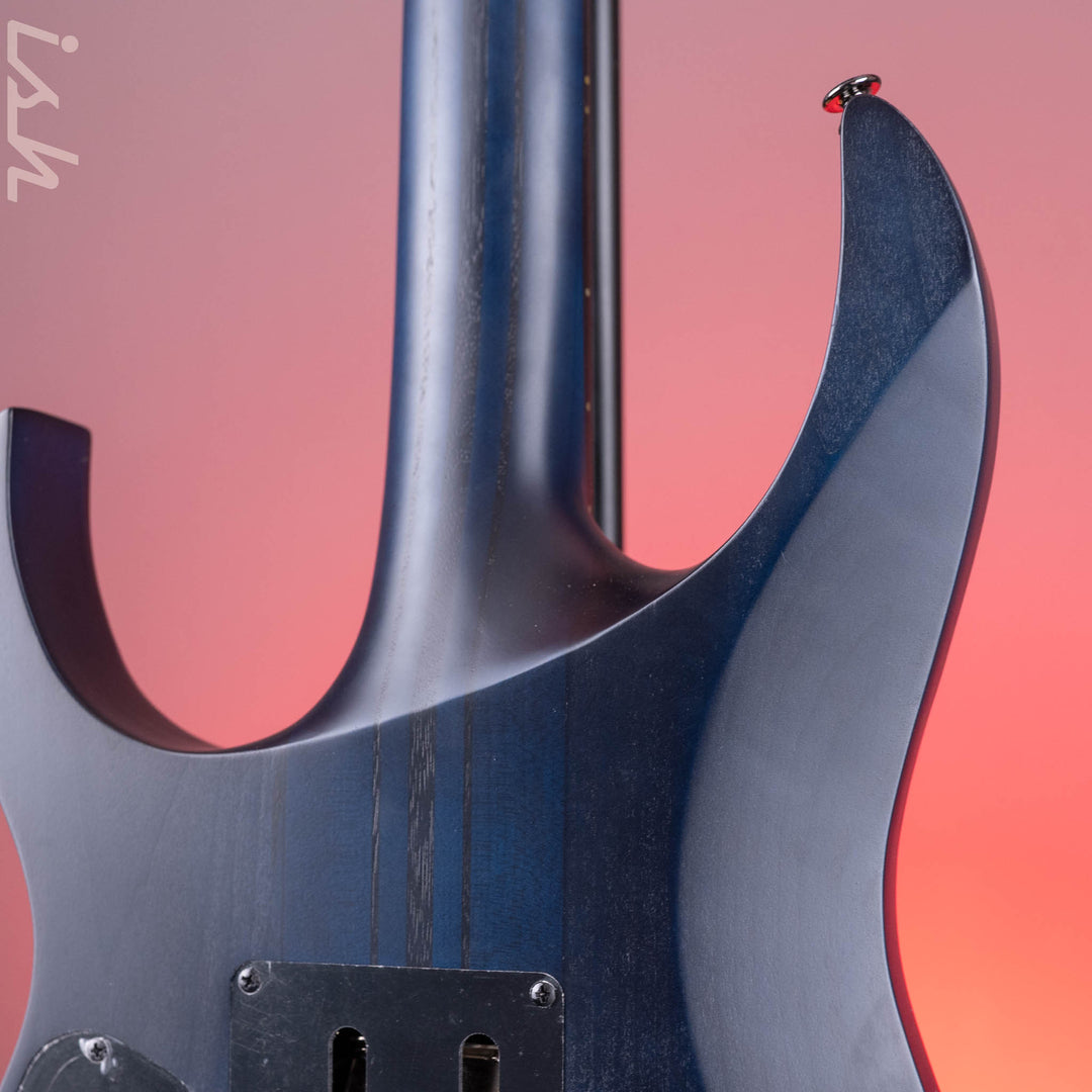 Ibanez Premium RGT1270PB Electric Guitar Blue Starburst Flat Demo