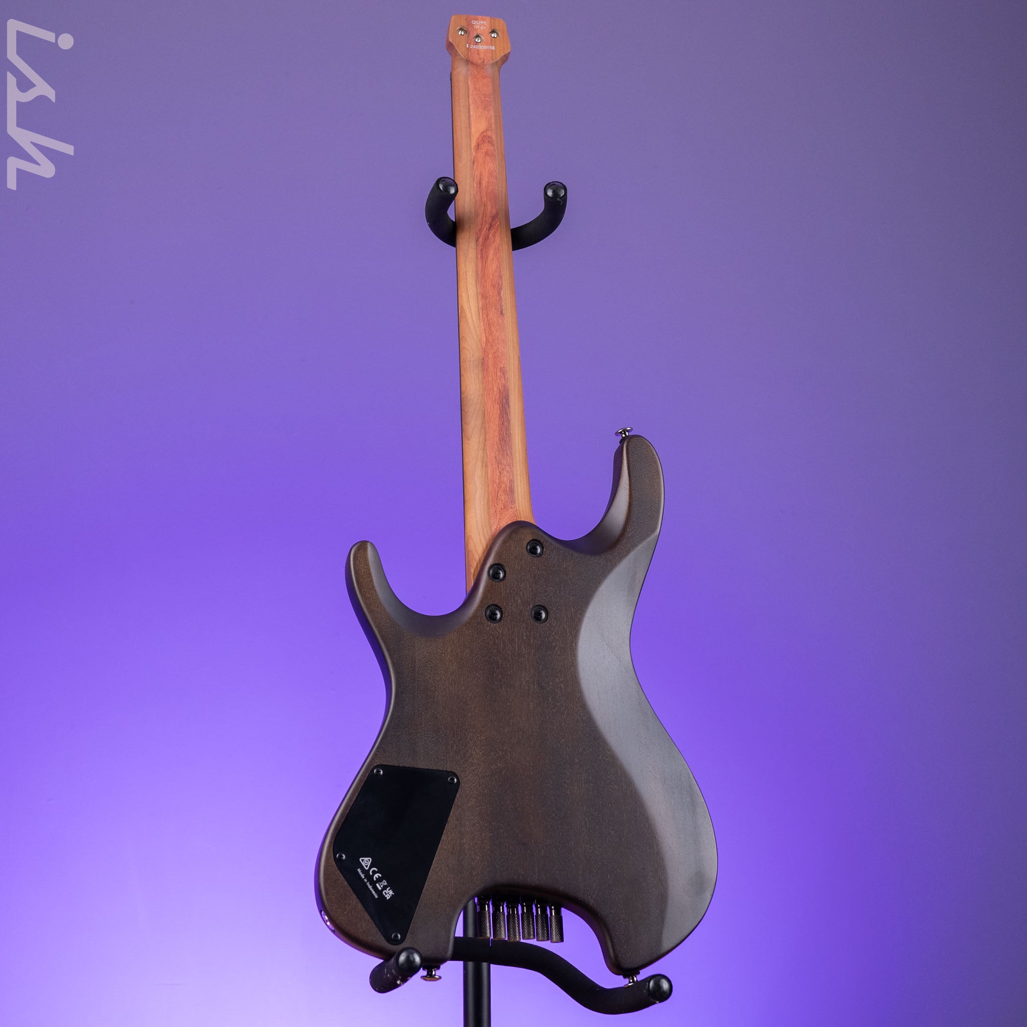 Ibanez Q52 Standard Electric Guitar Pale Moon Ebony – Ish Guitars