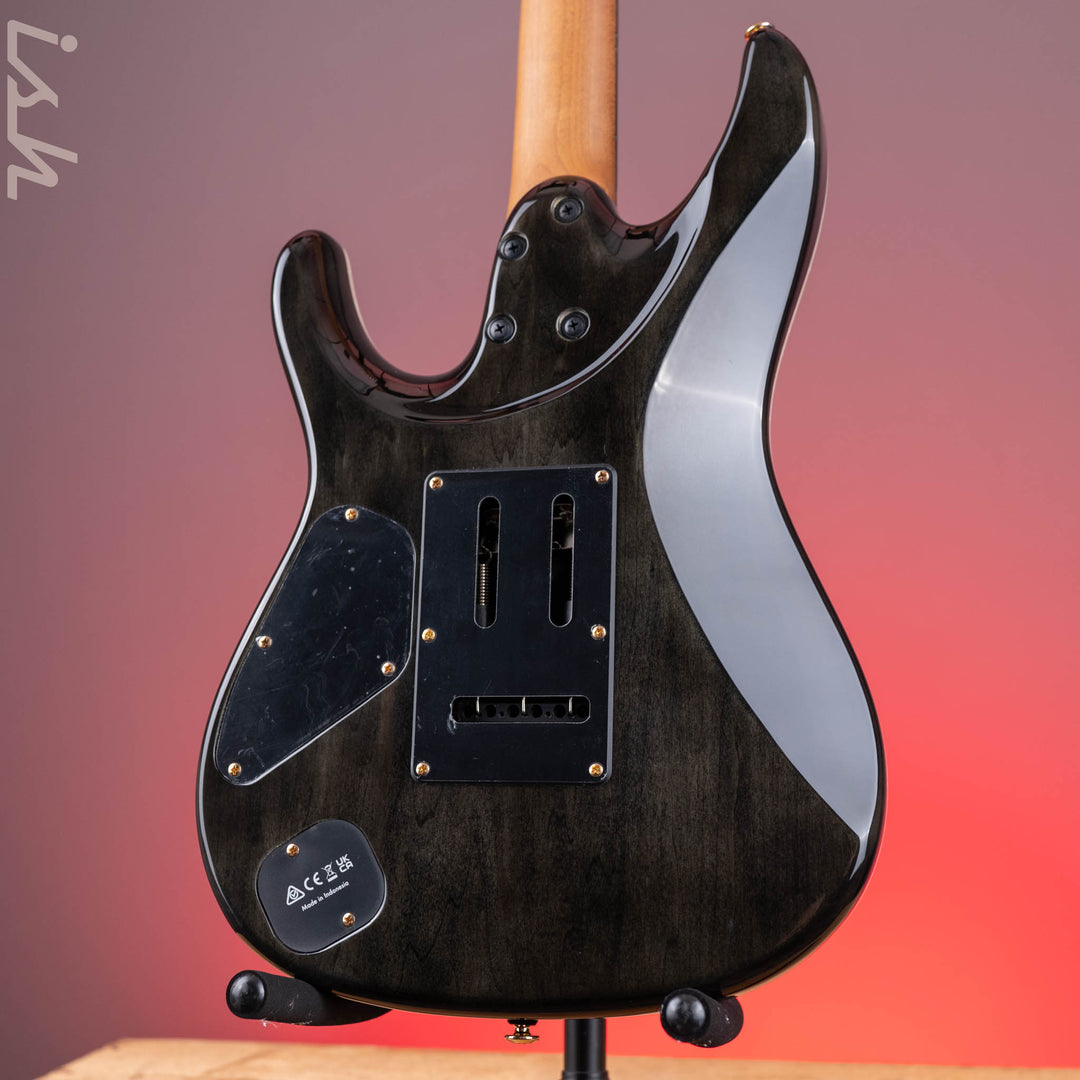 Ibanez AZ47P1QM Premium Electric Guitar Black Ice Burst Demo