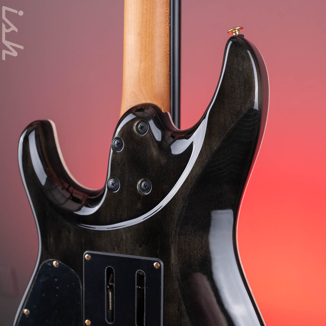 Ibanez AZ47P1QM Premium Electric Guitar Black Ice Burst Demo