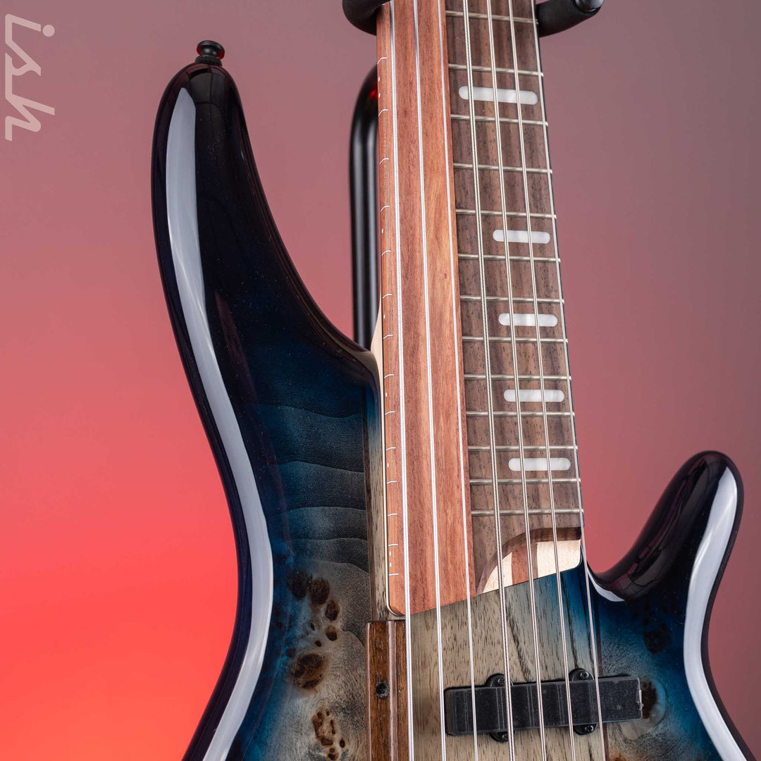Ibanez Workshop SRAS7 Ashula 7-String Bass Cosmic Blue Starburst