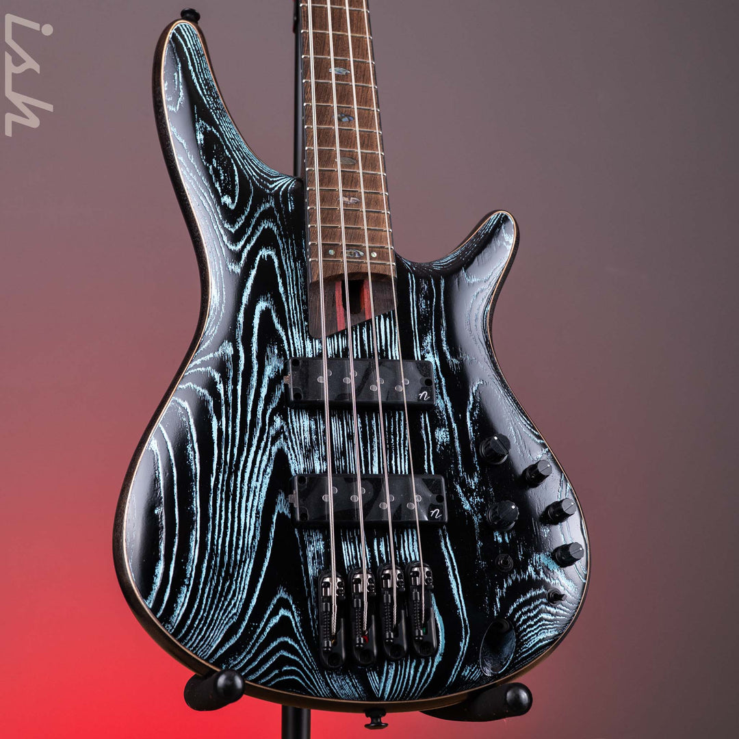 Ibanez Premium SR1320SB 4-String Bass Aqua Wave Low Gloss