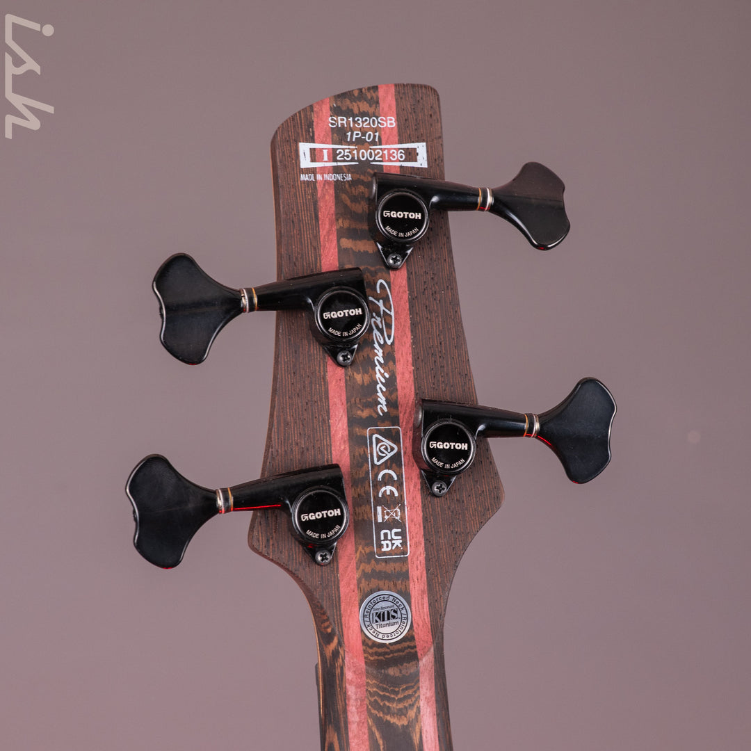 Ibanez Premium SR1320SB 4-String Bass Icebreaker Wave Flat