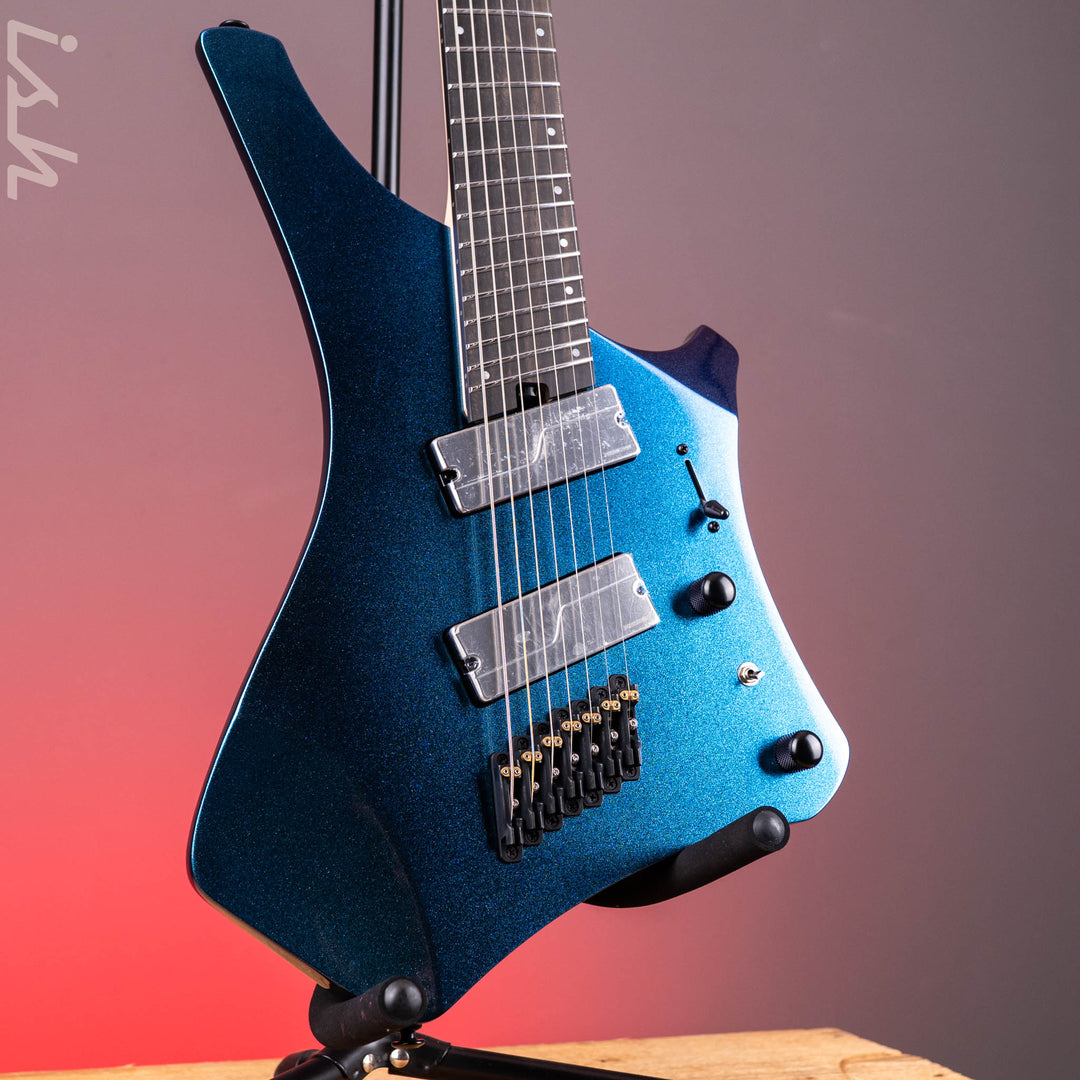 Ibanez A527 Alpha Multiscale 7-String Guitar Nebula Shift