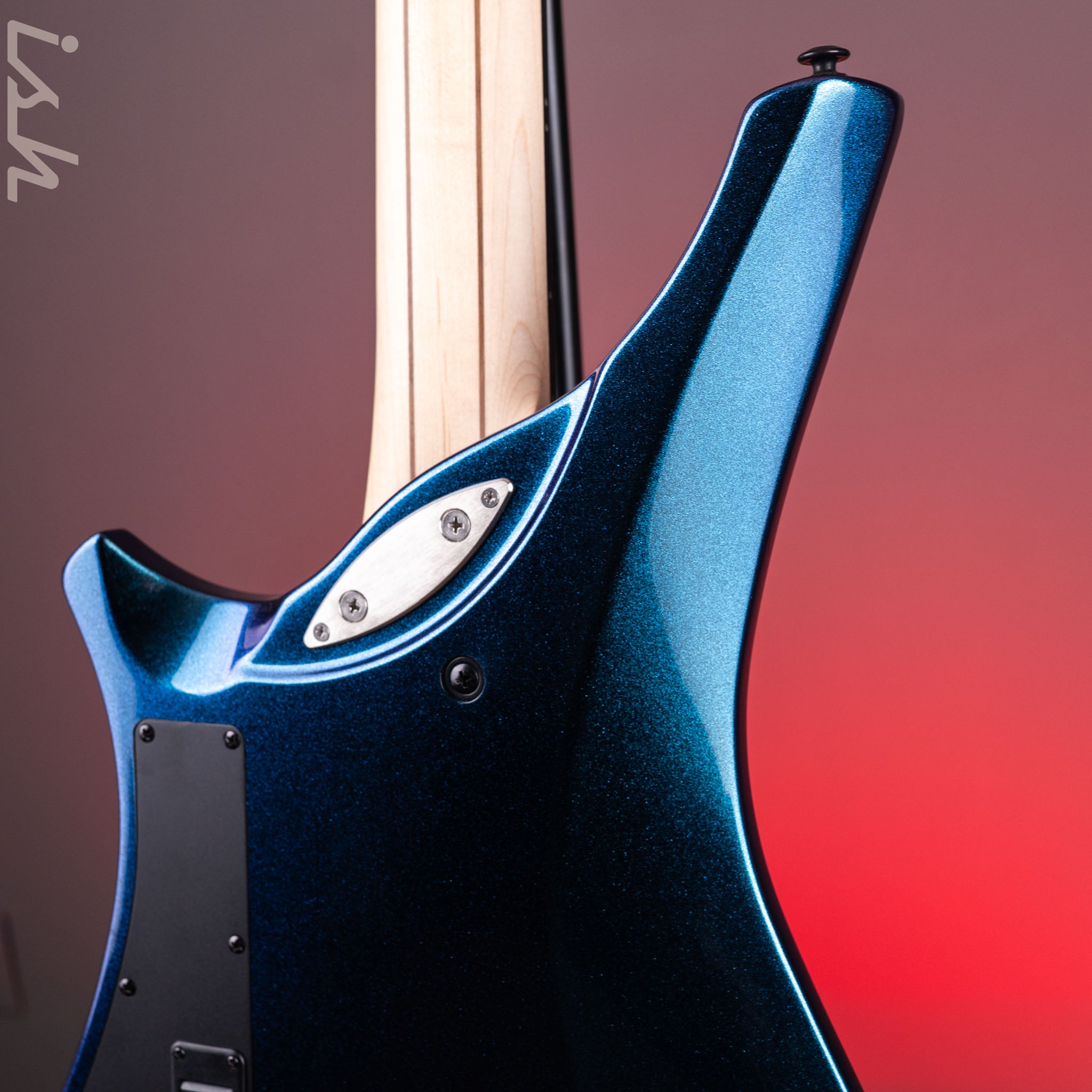 Ibanez A527 Alpha Multiscale 7-String Guitar Nebula Shift – Ish
