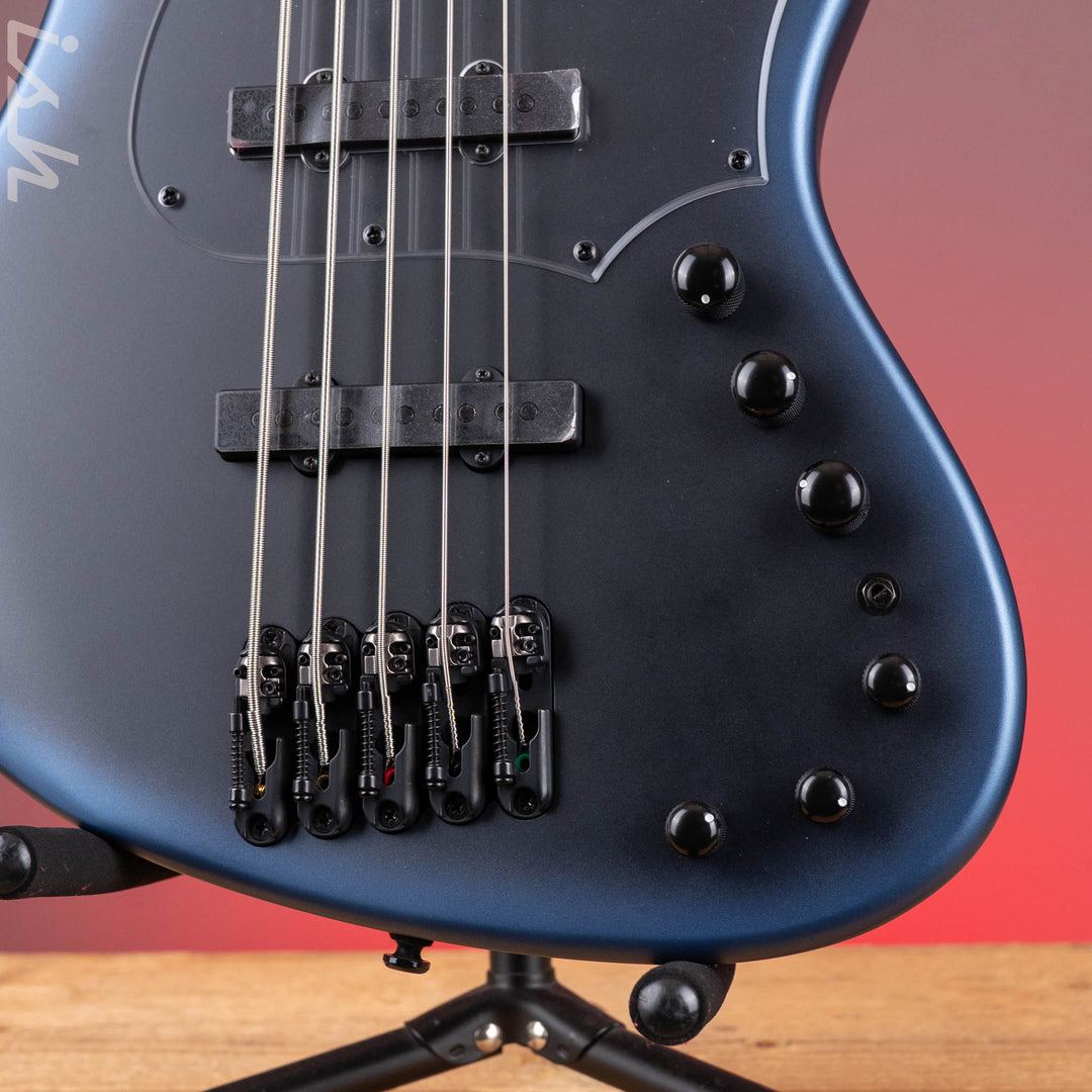 Ibanez MDM1005 5-String Bass Midnight Arctic Ocean Matte Demo