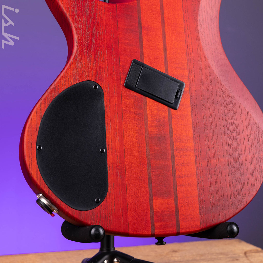 Ibanez BTB866MS 6-String Bass Workshop Brown Topaz Burst Flat