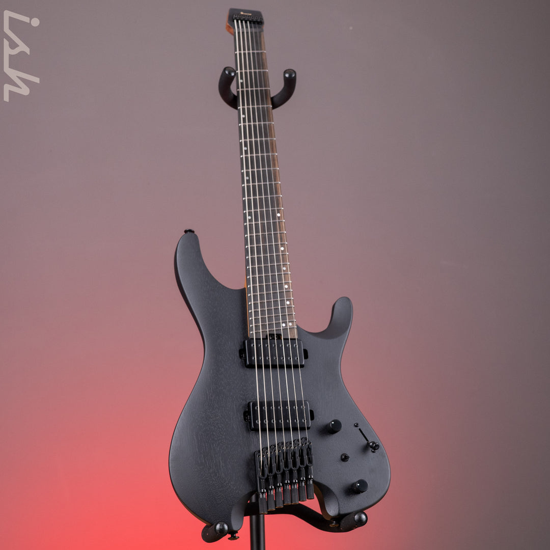 Ibanez QX527B Q Standard 7-String Guitar Weathered Black
