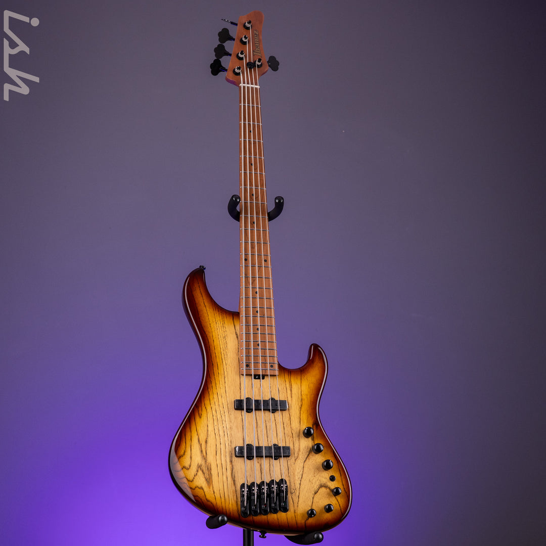 Ibanez Mode MDM1305 5-String Bass Natural Stained Amber Burst