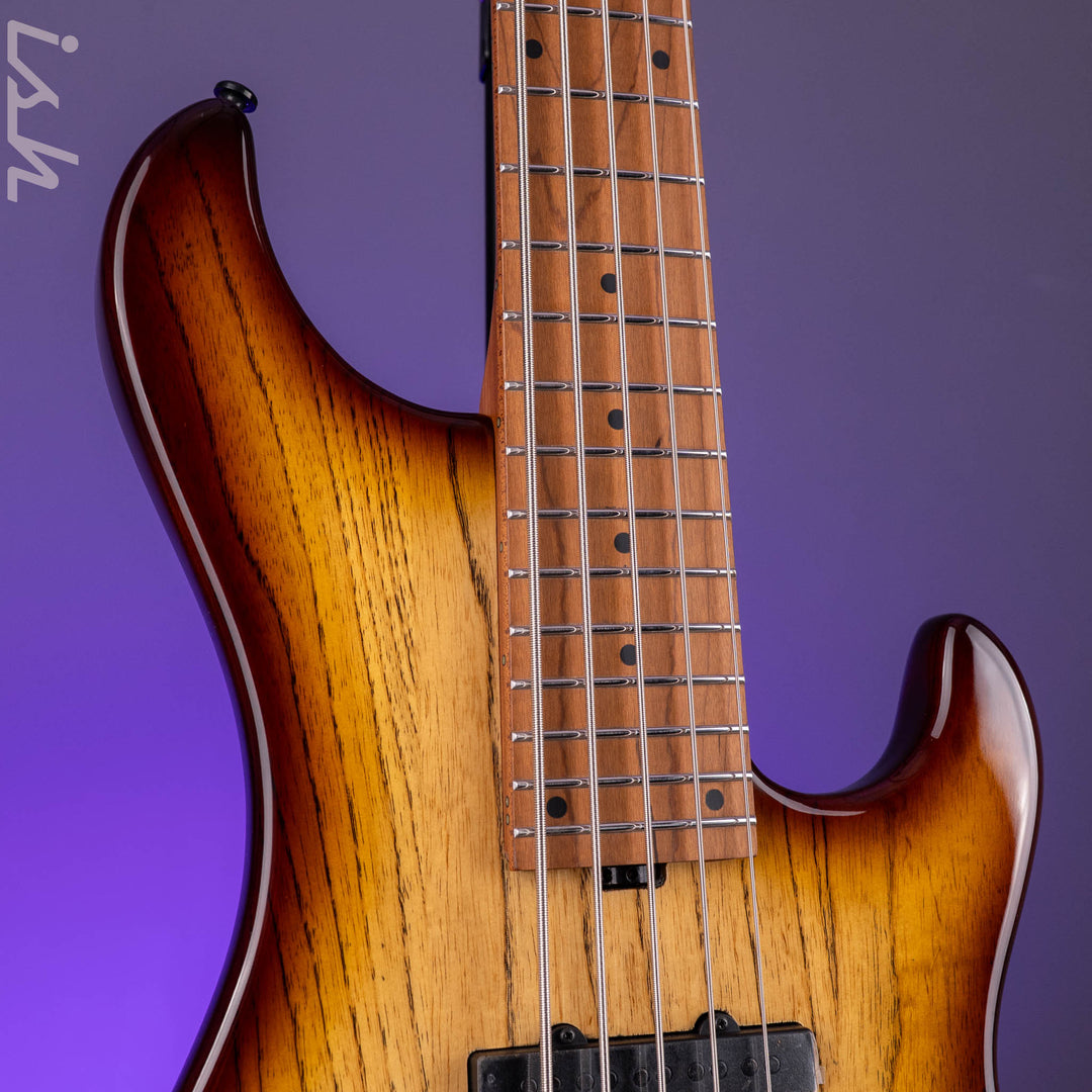 Ibanez Mode MDM1305 5-String Bass Natural Stained Amber Burst
