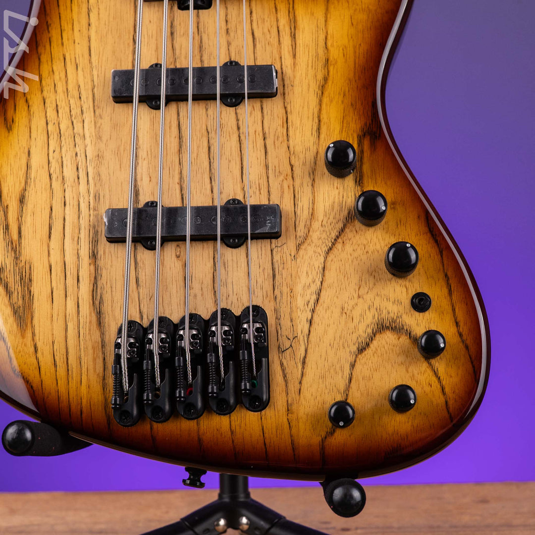 Ibanez Mode MDM1305 5-String Bass Natural Stained Amber Burst